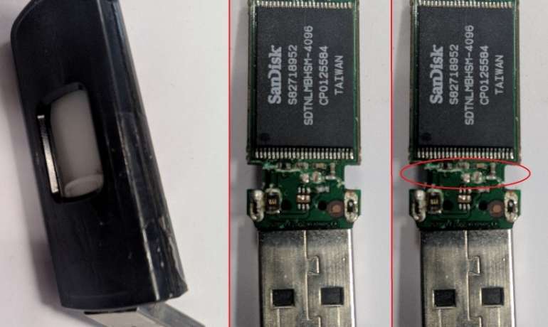 Восстановление данных с USB-накопителя