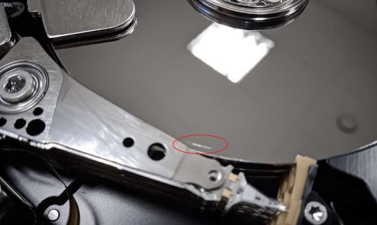 Считывание данных с HDD